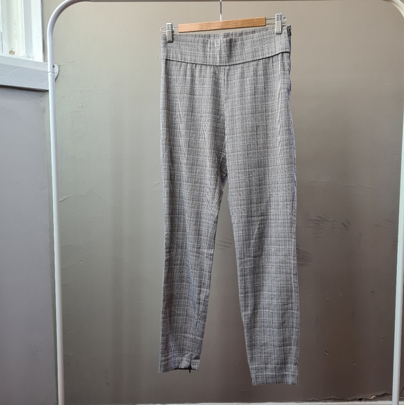 Zara plaid pants high waist skinny fit - Picture 5 of 11